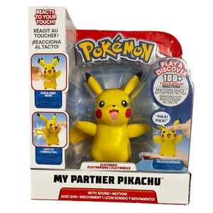 Pokemon My Partner Pikachu - Yellow and Black